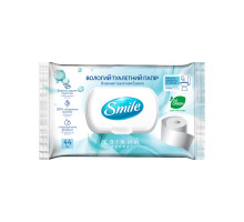 Вологий туалетний папір із клапаном Smile Fresh 44 шт