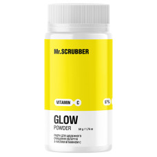 Пудра для щоденного очищення обличчя Mr.SCRUBBER Glow Vitamin C із кислим вітаміном C 50 г