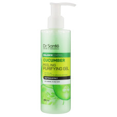 М'який гель-пілінг для вмивання Dr. Sante Cucumber Balance Control 200 мл