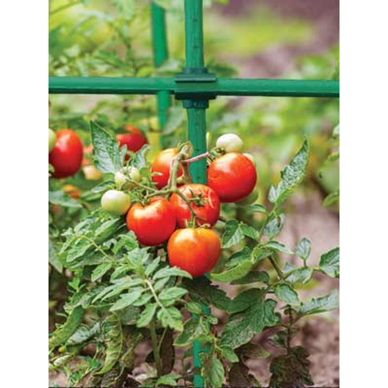 Кутовий з'єднувач для садових опор 11 мм (10 шт)