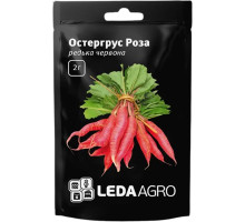 Насіння Редька червона довга Остергрус Роза 2 г LedaAgro