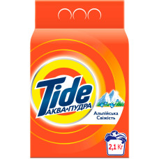 Пральний порошок Tide Аква-Пудра Альпійська свіжість 2,1 кг