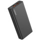 Додаткова батарея (повербанк) Power Bank Earldom ET-PD22 20000 mAh Metal Alloy QC3.0 PD2.0 PD3.0 22.5W black (PB-000122)