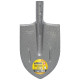 Лопата штикова MasterTool 210х290х405 мм молоткове фарбування