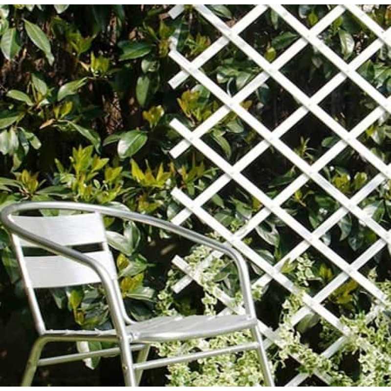 Шпалера садова декоративна  Mini-Trellis ширина 0,5 м білий