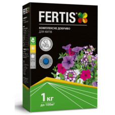 Добриво Fertis NPK 12-8-16+ME для квітів 1 кг