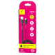 Кабель SkyDolphin S27V Spring Anti-Brake USB - micro USB 2.4A 1 м Black (USB-000613)