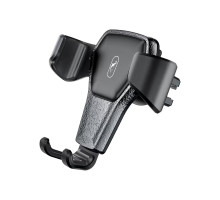 Тримач для смартфона SkyDolphin SH03 Gravity AirVent Black (AT-000087)