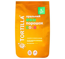 Пральний еко порошок для кольорових речей Tortilla (дой-пак) 400 г