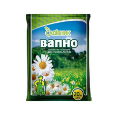 Удобрение Известь для раскисления почвы 20 кг