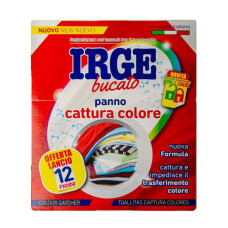 Серветки-пастка для прання кольорових речей IRGE 12 шт