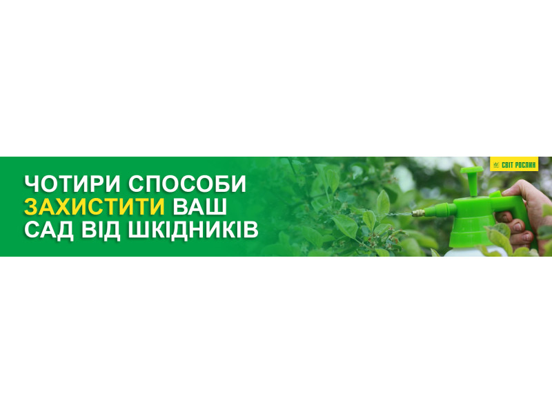 Чотири способи захистити ваш сад від шкідників