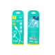 Кабель SkyDolphin S22T Soft Silicone USB - USB Type-C 2.4A 1 м White (USB-000602)