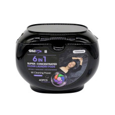 Капсули для прання WellMe Black 6 в 1 40 шт