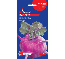 Насіння Капуста Віолетта кольрабі GL Seeds 1 г