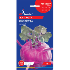 Насіння Капуста Віолетта кольрабі GL Seeds 1 г