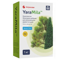 Удобрение бесхлороное YaraMila для вечнозеленых деревьев и кустов Весна-Лето 1 кг
