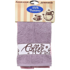 Набір кухонних махрових рушників 2 шт GM Textile 30x50 см
