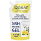 Гель для мытья посуды Donat Clean Сицилийский лимон 1 л дой-пак