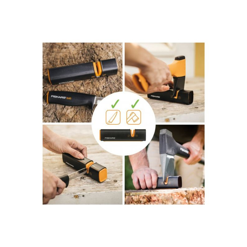 Точило для сокир і ножів Fiskars Xsharp 120740 (1000601)
