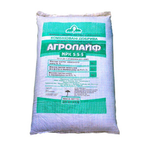 Добриво Агролайф NPK 5:5:5 25 кг