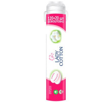 Ватні диски Lady Cotton 120+20 шт