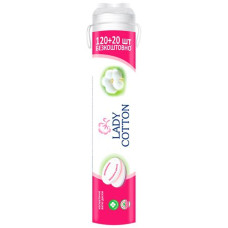 Ватные диски Lady Cotton 120+20 шт