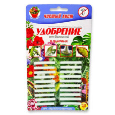 Удобрение в палочках от болезней (20 шт) Чистый Лист