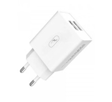 Сетевое зарядное устройство SkyDolphin SC30 2 USB 2.1A White (MZP-000111)
