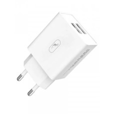 Мережевий зарядний пристрій SkyDolphin SC30 2 USB 2.1A White (MZP-000111)