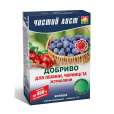 Удобрение кристалл для черники 300 г Чистый Лист