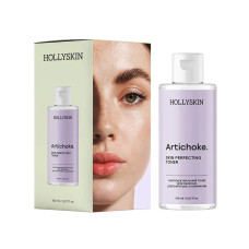 Охолоджувальний тонер для обличчя для боротьби з набряками Hollyskin Artichoke Skin Rerfecting Toner 150 мл