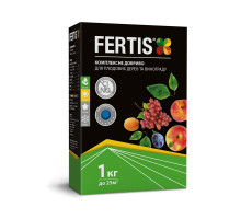 Добриво Fertis NPK 13-10-15+ME  для плодових дерев і винограду 1 кг 