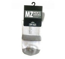 Шкарпетки чоловічі Modna Zona RT1321-133 середні Sport біло-сірі 43-46