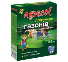 Добриво Agrecol для газонів багатокомпонентне 1,2 кг