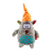 Іграшка для собак Ведмідь з пискавкою GiGwi Plush, текстиль, 10 см