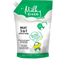 Засіб для купання малюків 3 до 1 Milky Dream (запаска) 450 мл