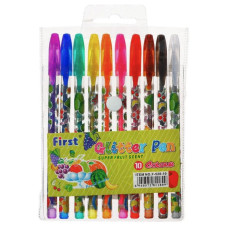 Набір гелевих ручок Josef Otten Glitter pens 10 кольорів (528-10)