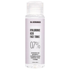 Тонік для обличчя з гіалуроновою кислотою Mr.SCRUBBER Hyaluronic Acid Face Tonic 0,7% 80 мл