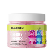 Крем-скраб для рук та тіла Mr.SCRUBBER Berry bears з ароматом ягідних желейних ведмедиків 250 г