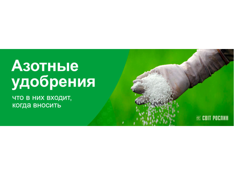 Азотні добрива – що це, з чого вони складаються, як правильно вносити