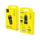 Автомобільний зарядний пристрій Sky Dolphin SZ02 Aluminium 2USB 2.4A Black (AZP-000074)
