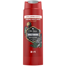 Гель для душа + шампунь Old Spice Wolfthorn 250 мл