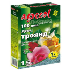 Добриво Agrecol 100 днів для троянд 1,5 кг