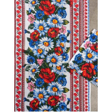 Рушник вафельний GM Textile з принтом квітів 35*61 см