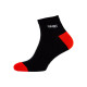Носки мужские Modna Zona RT1321-203 короткие спортивные черно-красные 39-42