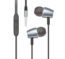 Наушники проводные SkyDolphin SR24 Metal Gray (HF-000462)