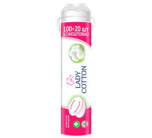 Ватні диски Lady Cotton 100+20 шт