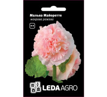 Насіння Мальва Майоретте рожева махрова 0,2 г LedaAgro