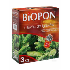 Добриво Biopon Осіннє для хвойних рослин 3 кг
